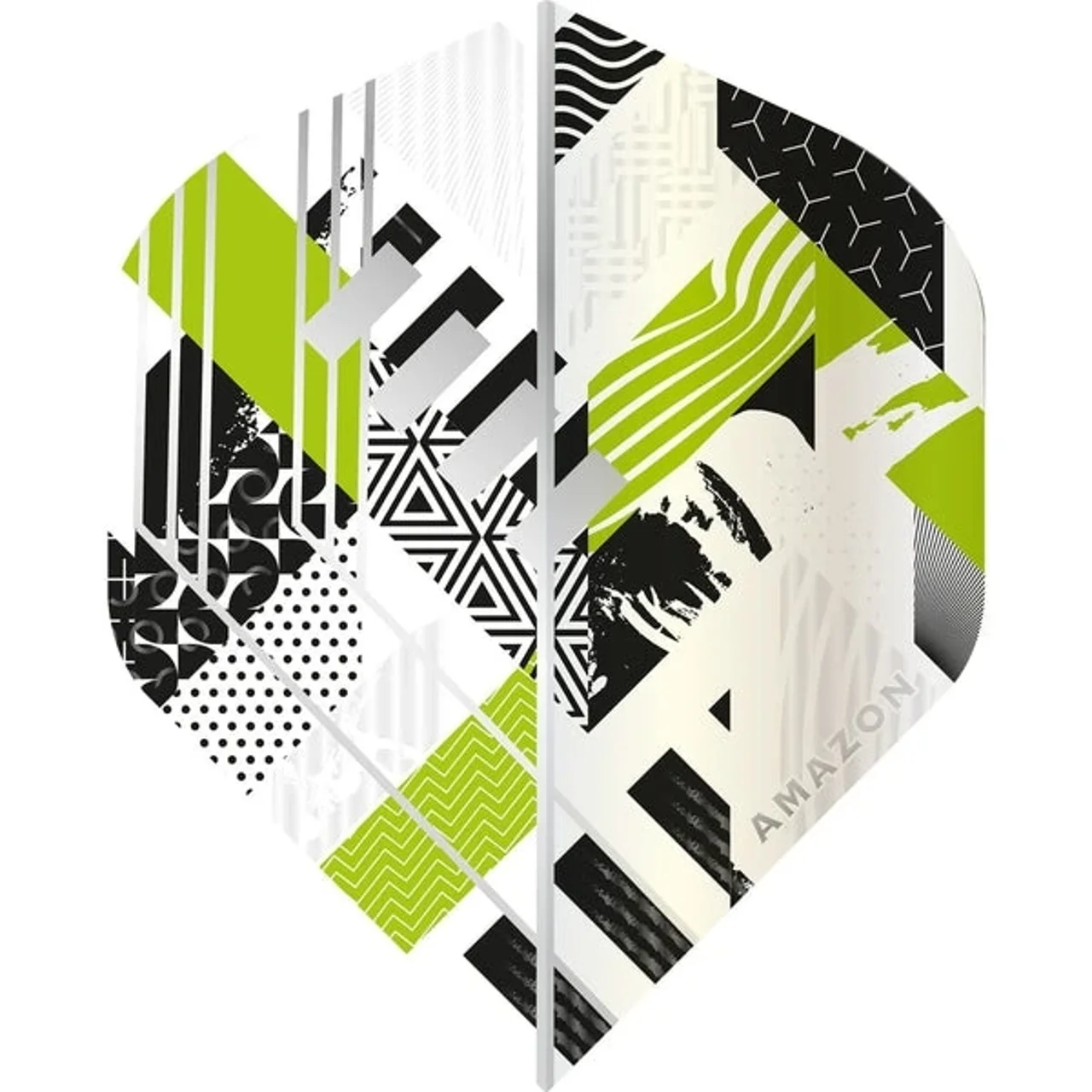 فلایت آمازون مدل ABSTRACT WHITE - رنگ سبز