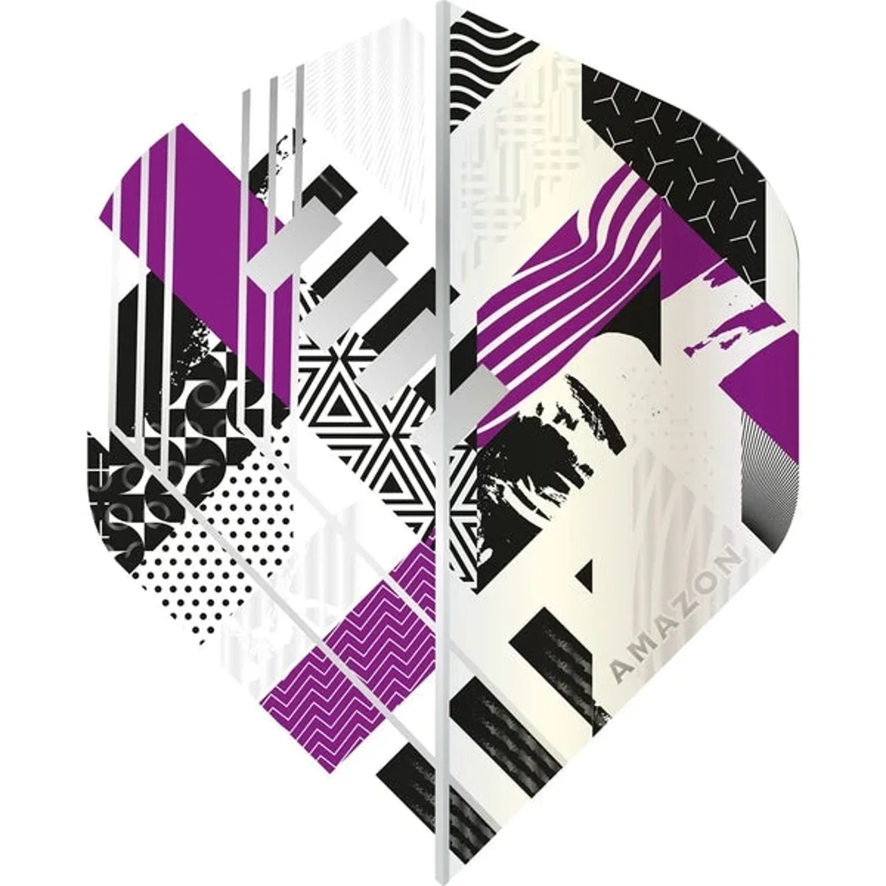 فلایت آمازون مدل ABSTRACT WHITE - رنگ بنفش