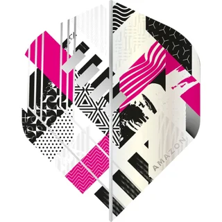 فلایت آمازون مدل ABSTRACT WHITE - رنگ صورتی