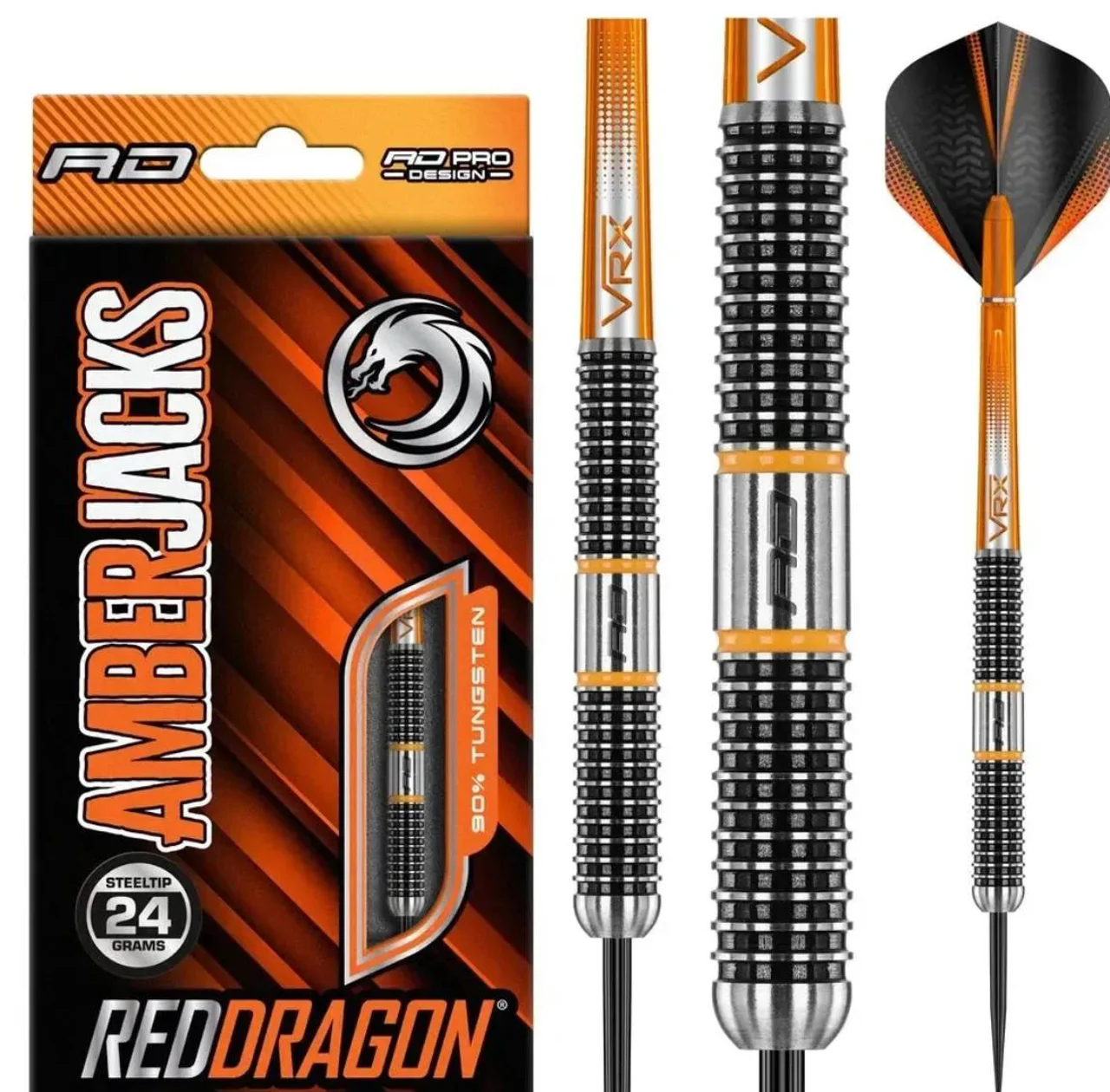دارت رد دراگون مدل AMBERJACKS 18 - وزن 24 گرمی