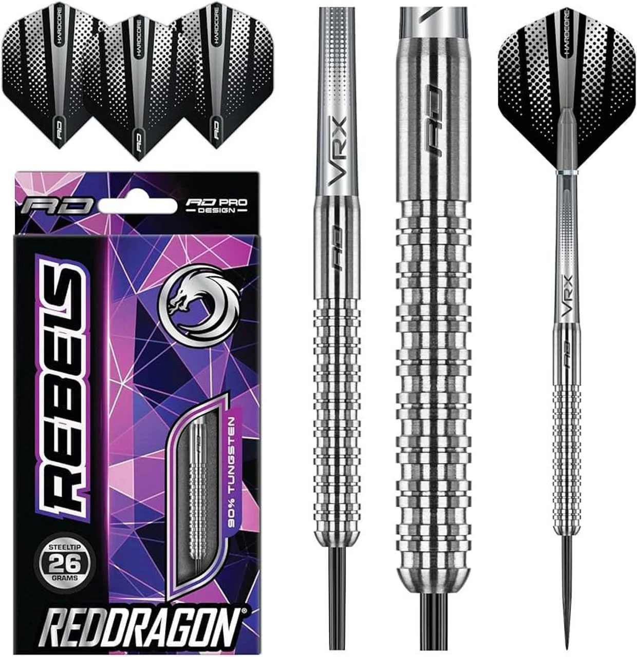 دارت رد دراگون مدل REBELS - وزن 24 گرمی